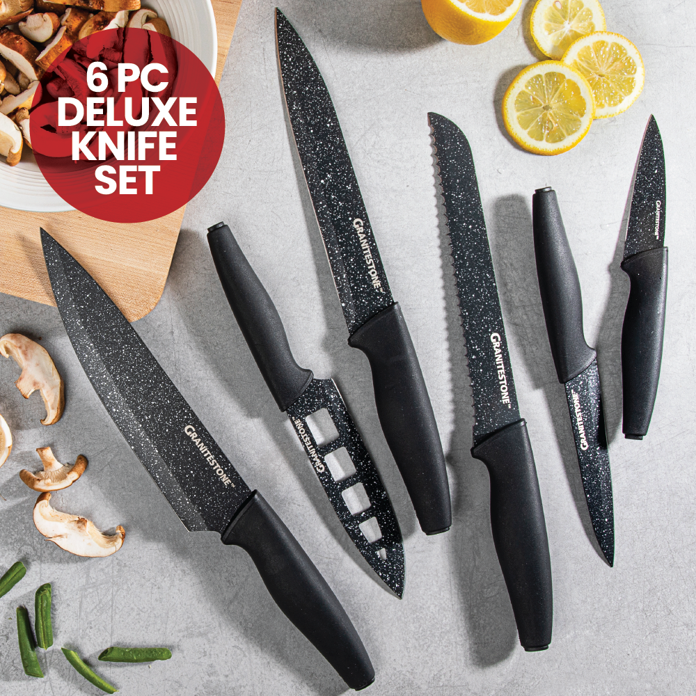 NutriBlade 6 Piece Non-Stick Knife Set
